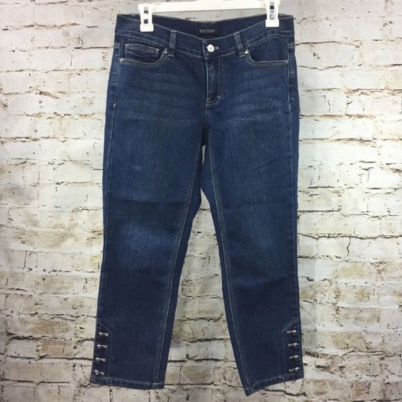 White House Black Market Jeans White House Black Market Hembutton